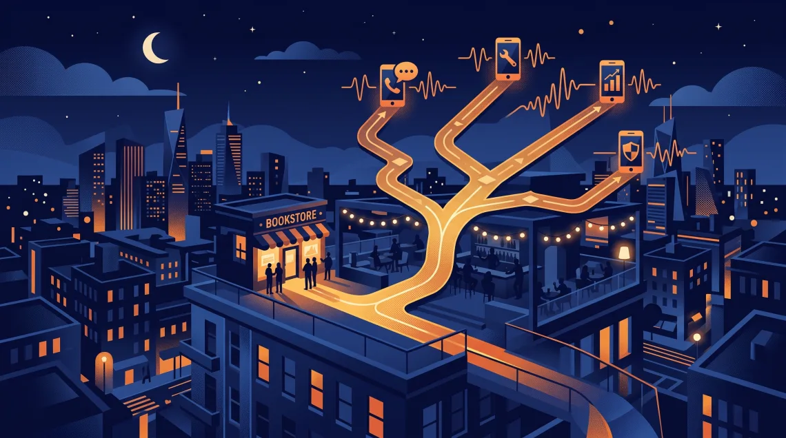 Decision paths matching a business to the right AI voice agent platform